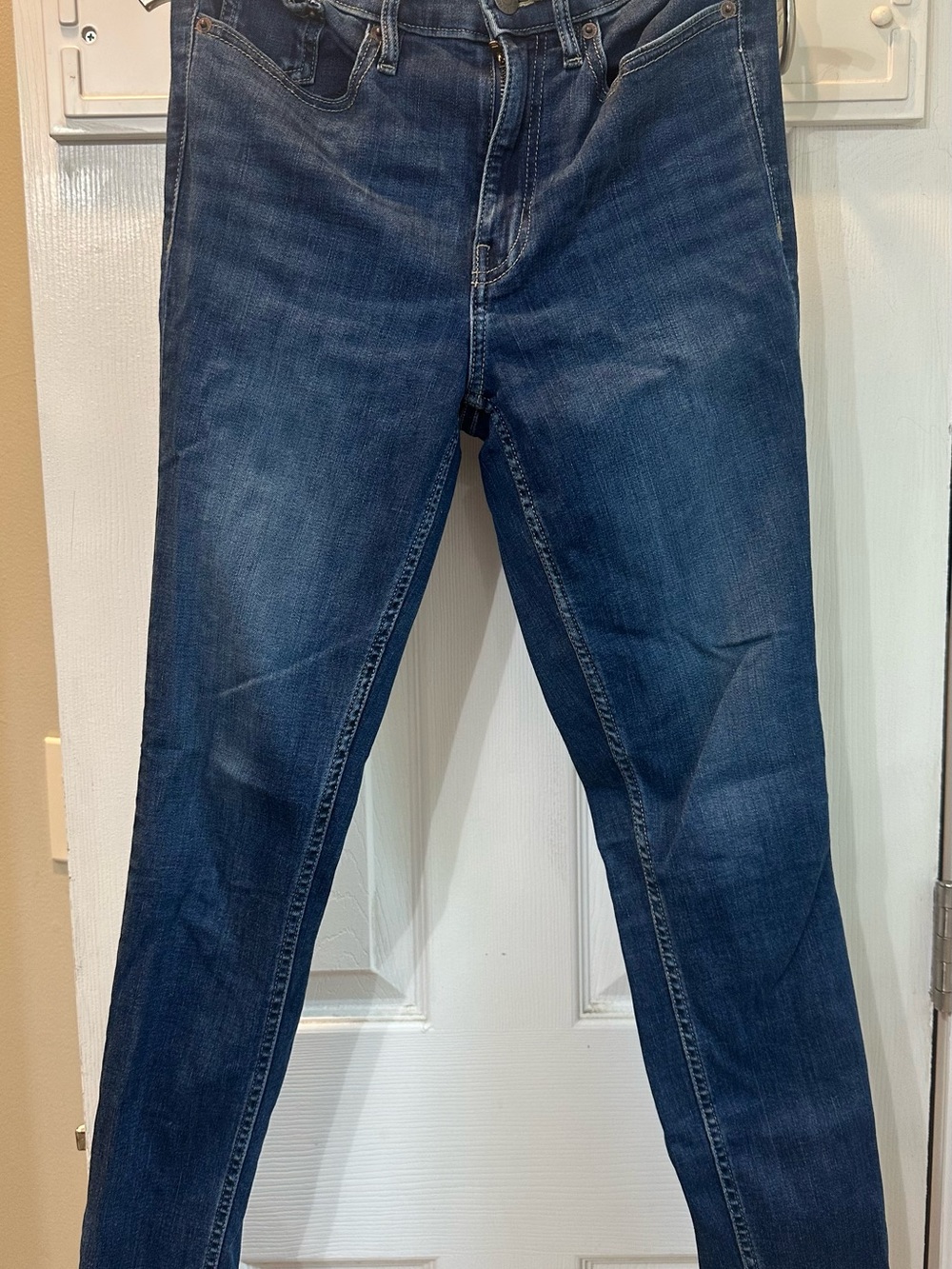 Calvin Klein Dark Wash Skinny Jeans Ankle Zip Size 26